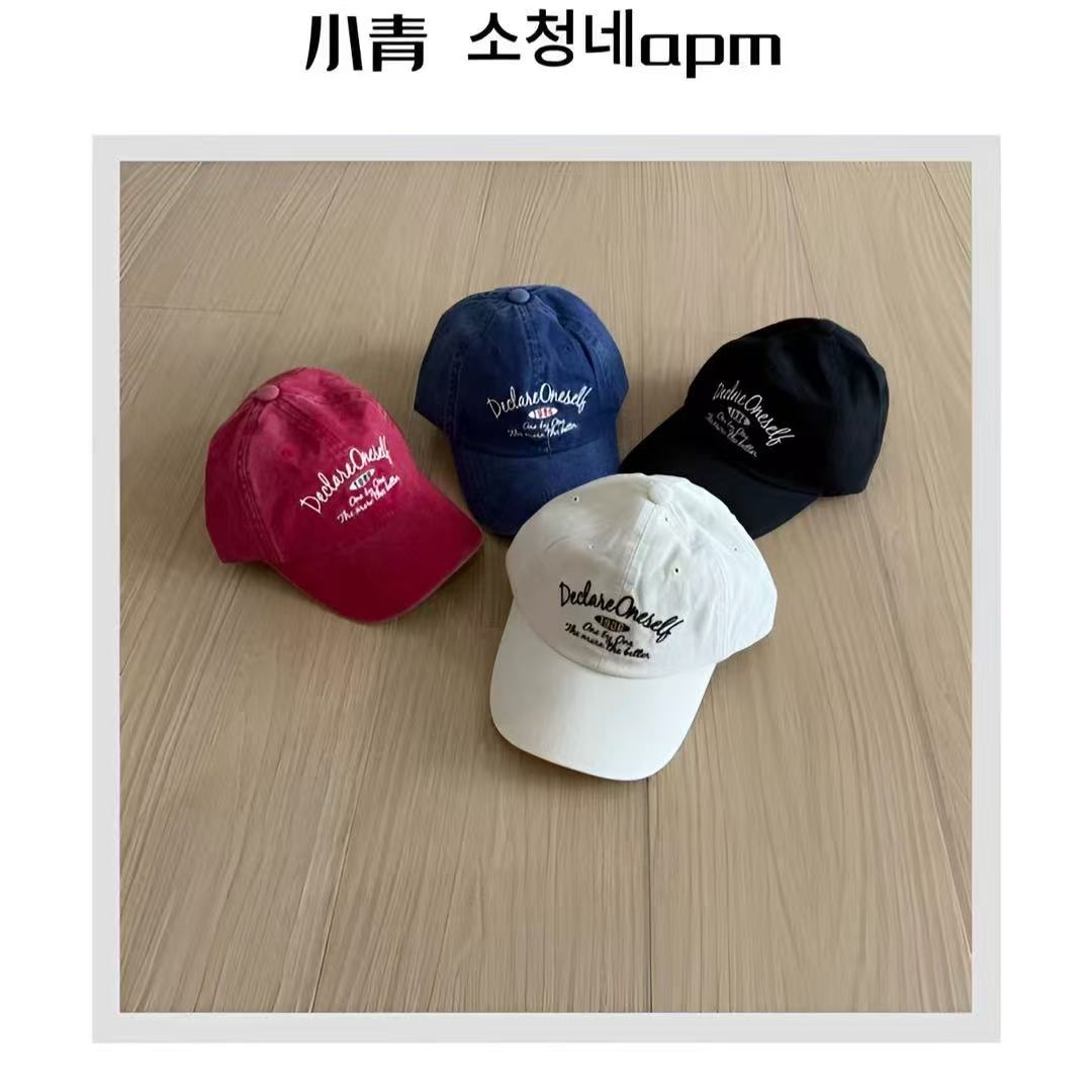 韩国东大门 /1986字母鸭舌帽