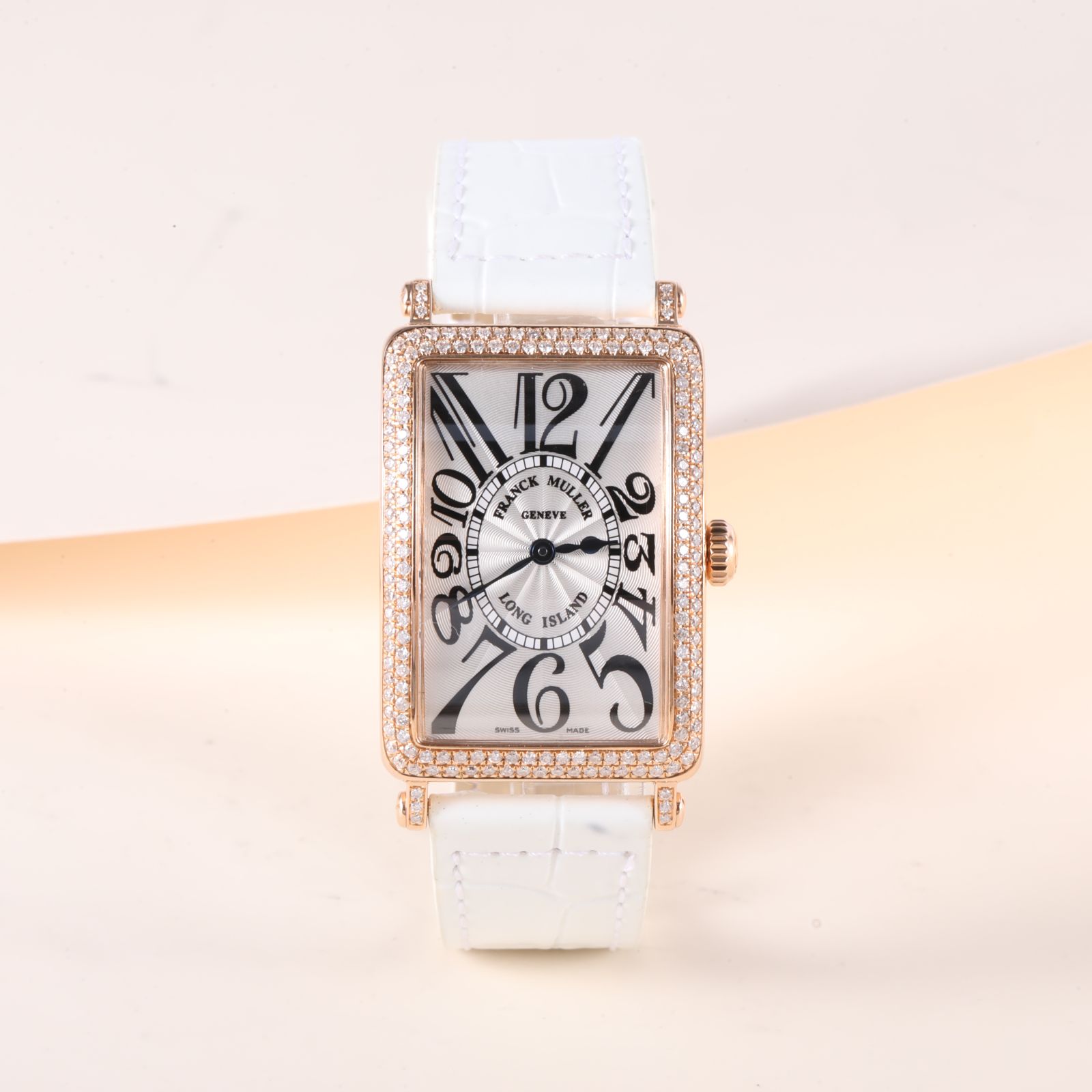 99新 Franck Muller/法兰克穆勒 小花佳珊 法穆兰石英腕表26*37mm