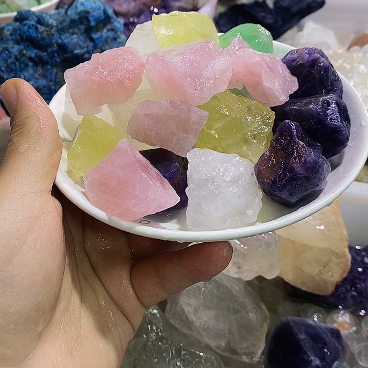 水晶珠宝半成品未镶嵌