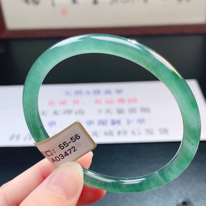 翡翠未镶嵌手镯翡翠手镯39