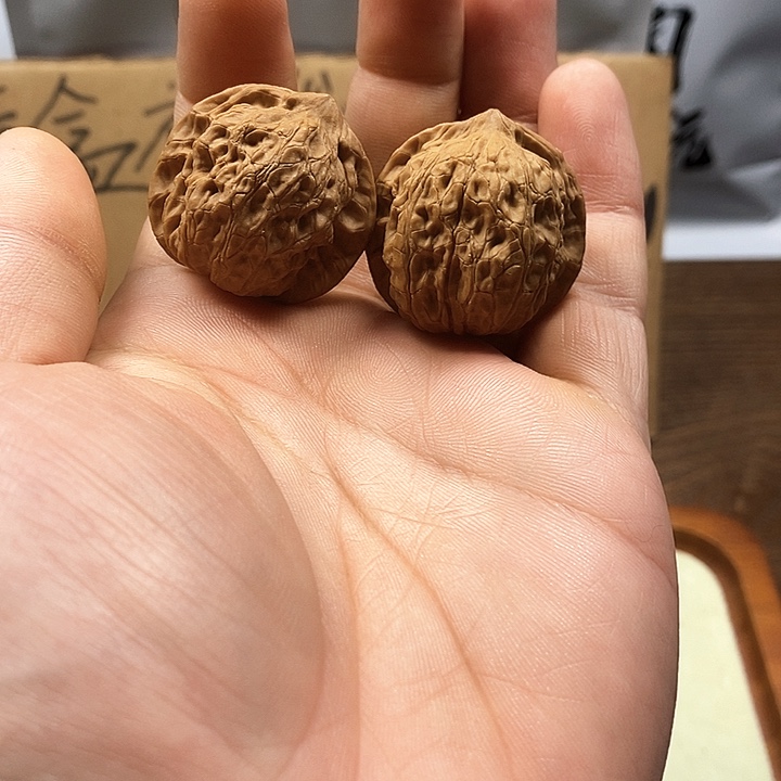 文玩核桃把件公子帽手捻