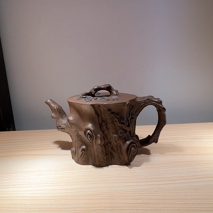 紫砂茶宠阿*宜兴原矿手工紫砂壶