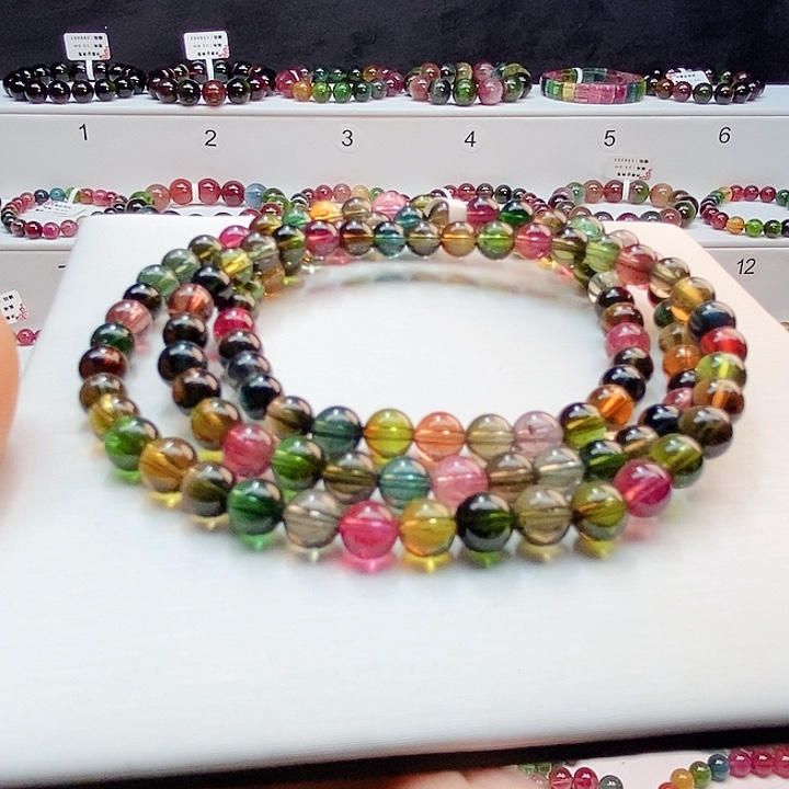 碧玺手链未镶嵌33号