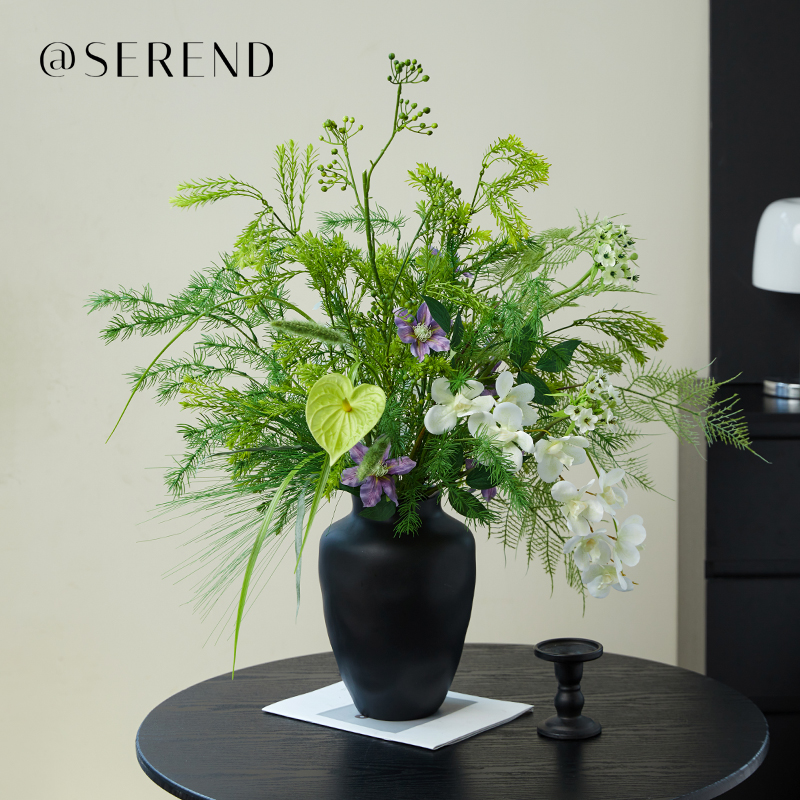 无尽夏-设计师款仿真花假花花束卧室床头柜餐桌装饰摆件手捧花