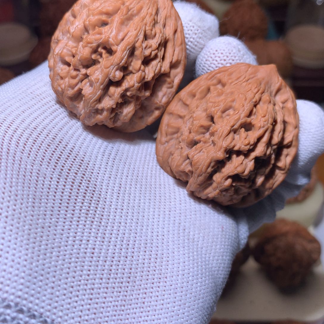 文玩核桃把件亨**腚全品虎头