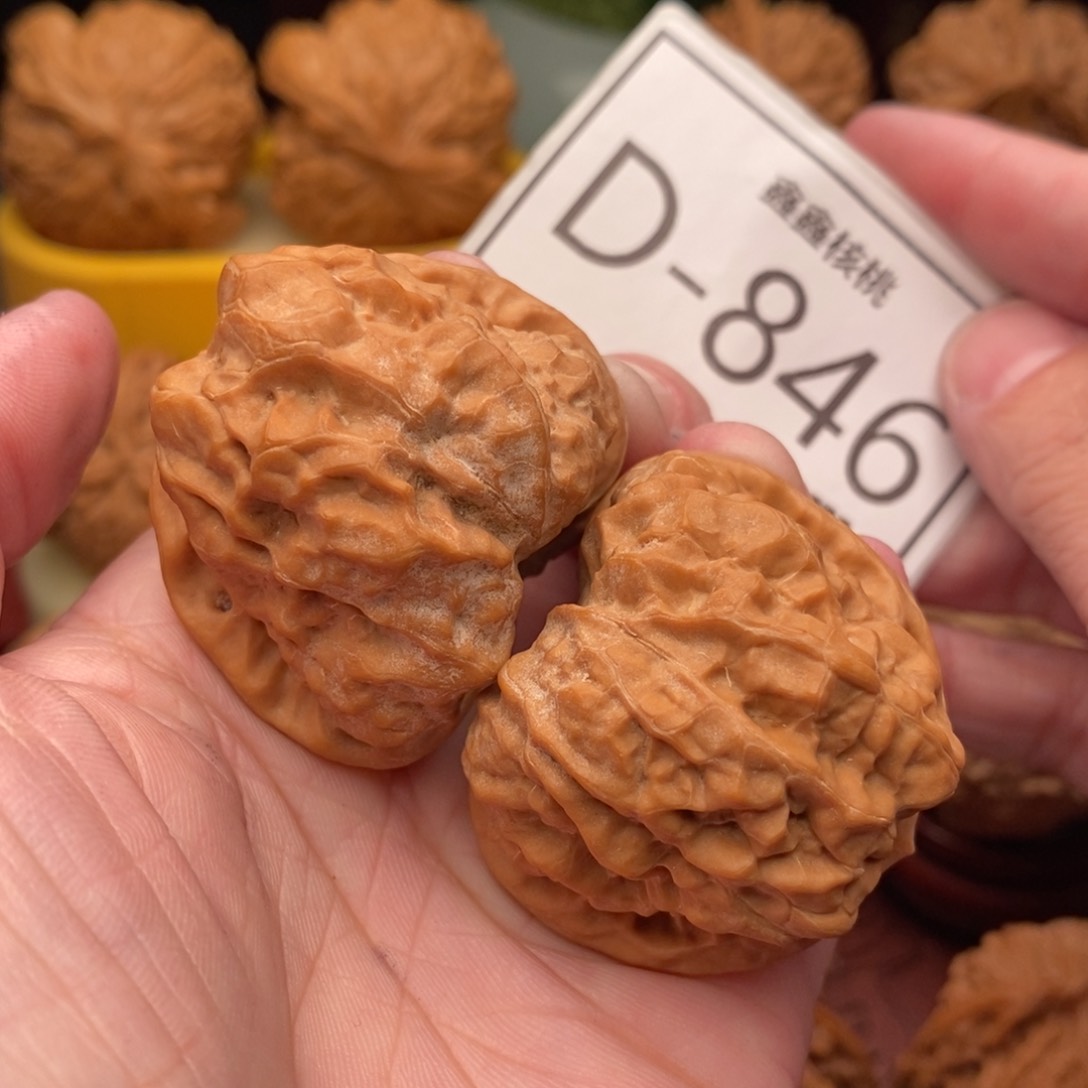 文玩核桃把件开背蛙41