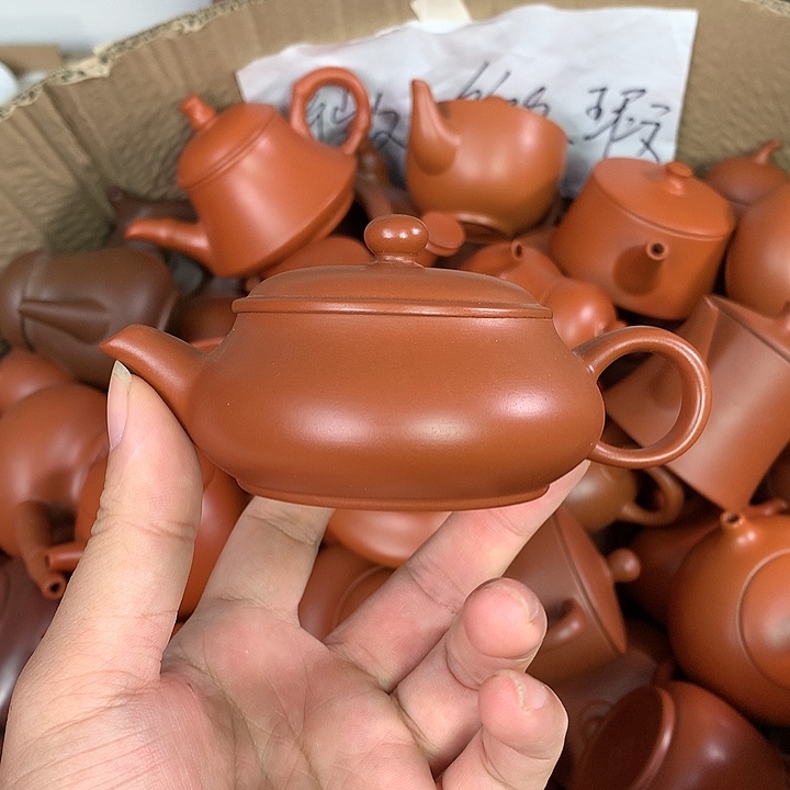 茶壶紫砂原矿朱泥茶壶茶具家用130