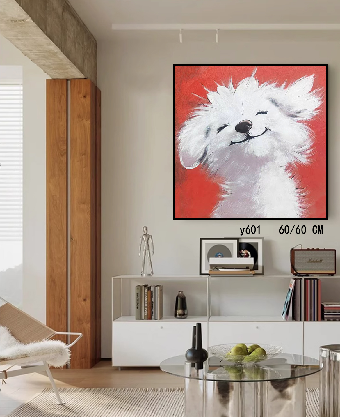 客厅挂画奶油风客厅背景墙装饰画y601