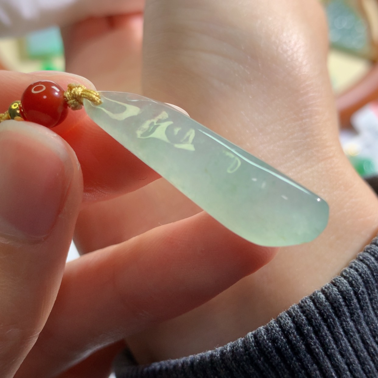 【闪购商品】翡翠吊坠(不含链)未镶嵌 1569