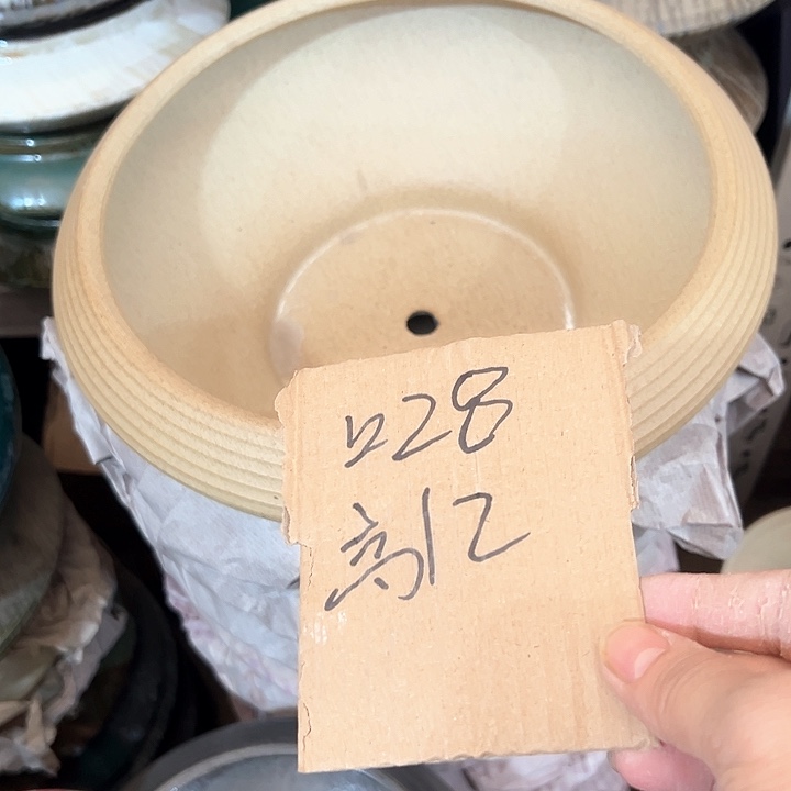 陶瓷景德镇精品花盆栽适合盆