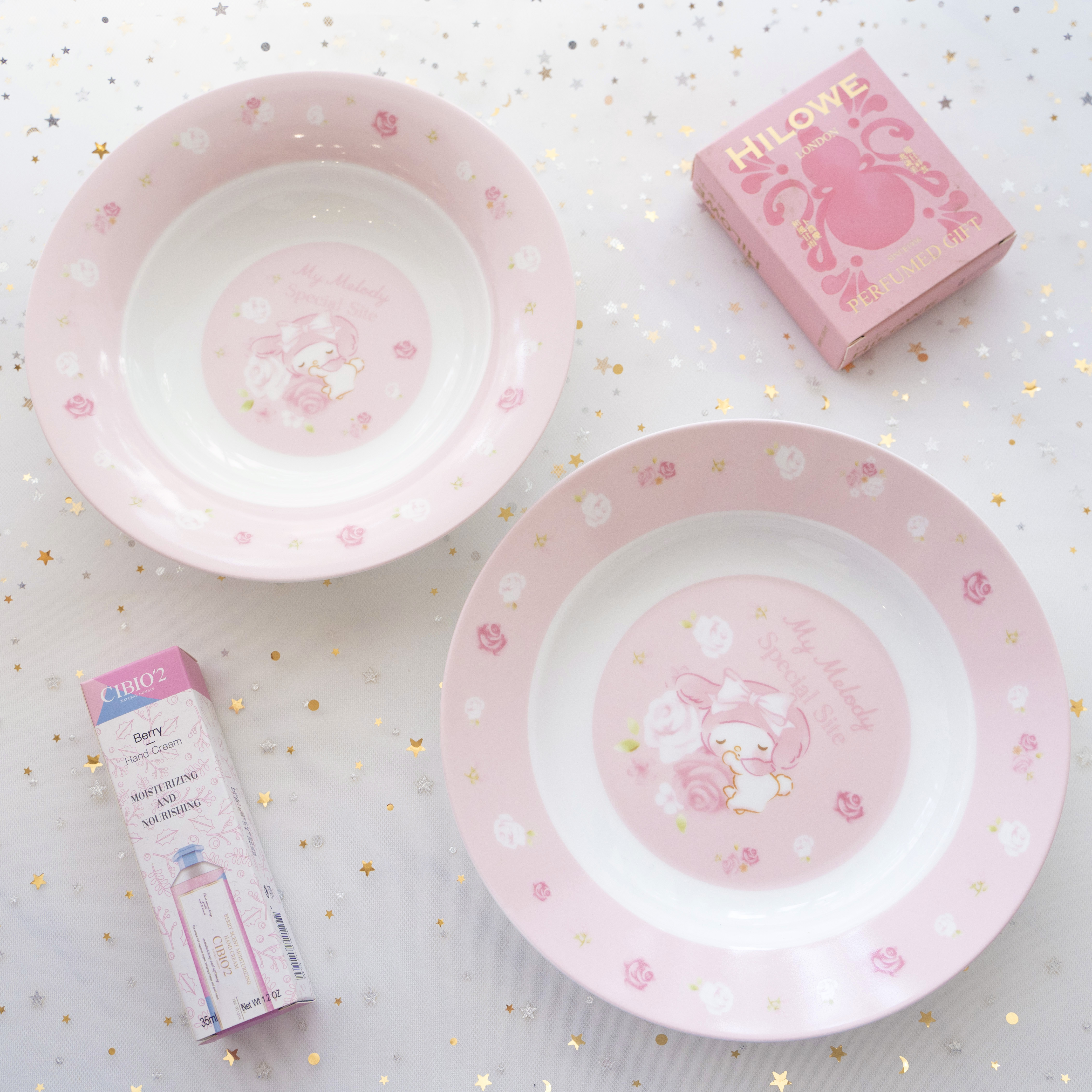 碎花睡觉小美餐盘碟子盘子甜品盘骨盘可爱餐具！拍前先看详情页！
