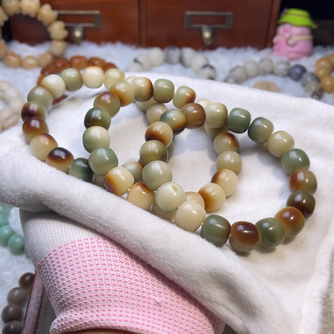 菩提根/象牙果把件敦煌14干磨油膏