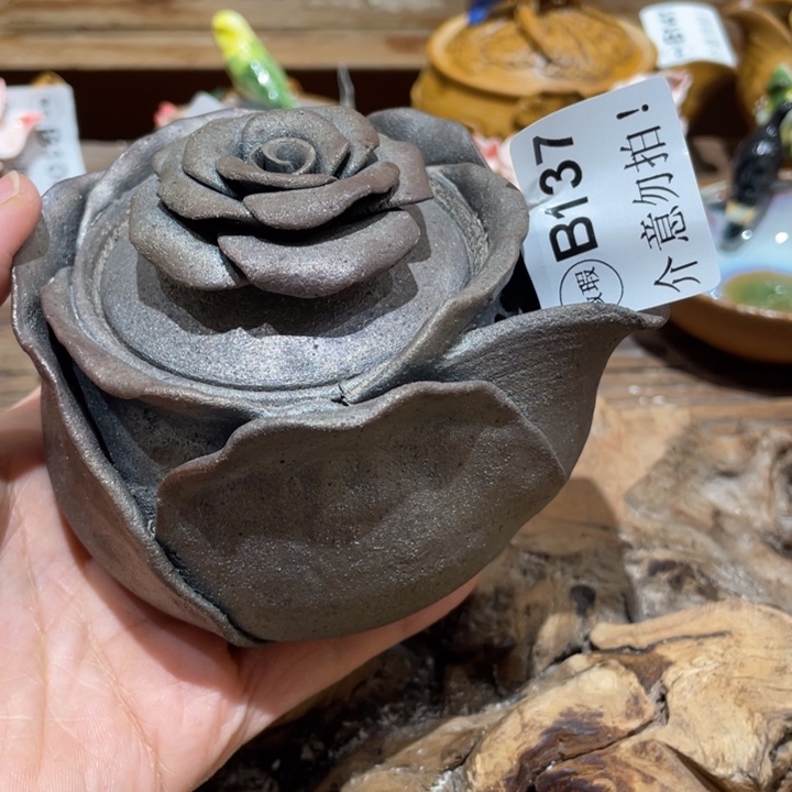手工制作陶瓷茶具茶杯青蛙