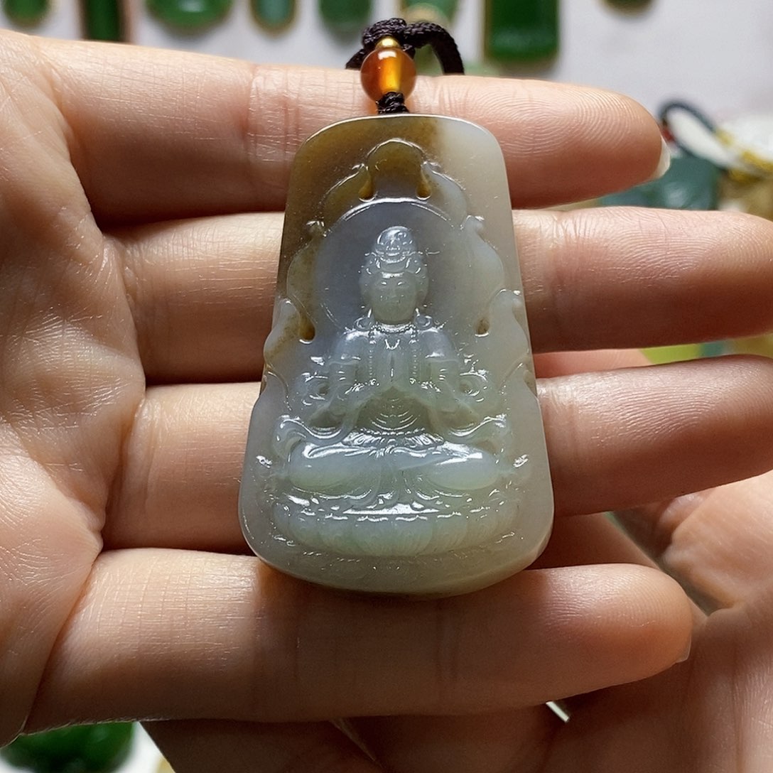 和田玉（糖玉）未镶嵌颈饰