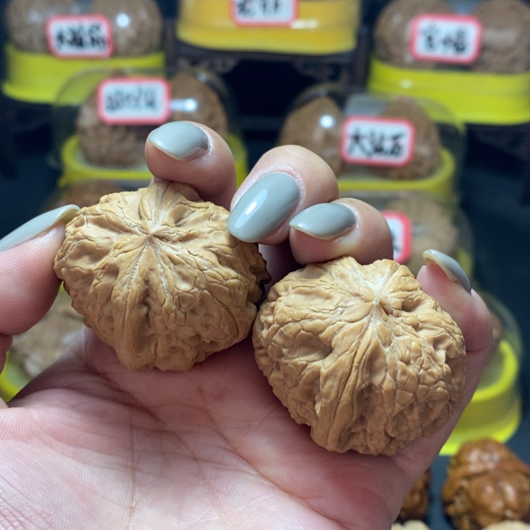 文玩核桃把件10号驴打滚41尺全品