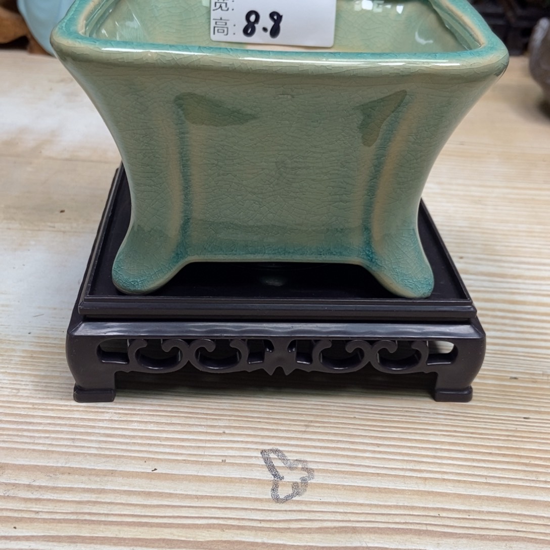 瓷片陶瓷花盆陶瓷艺术