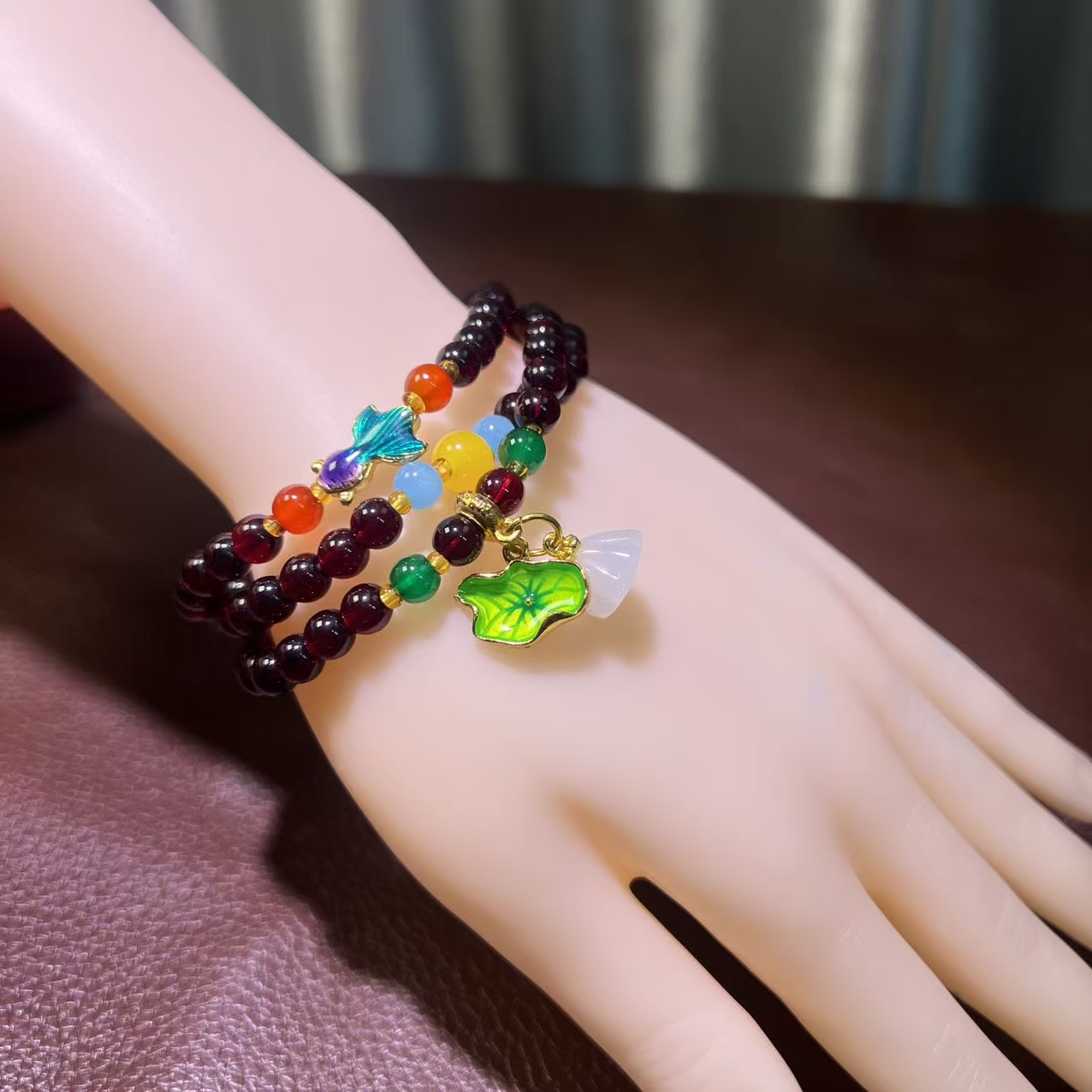 XY068精品石榴石【无礼盒】