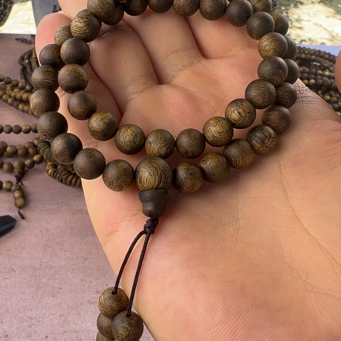 手串沉香0.8规格双圈10克