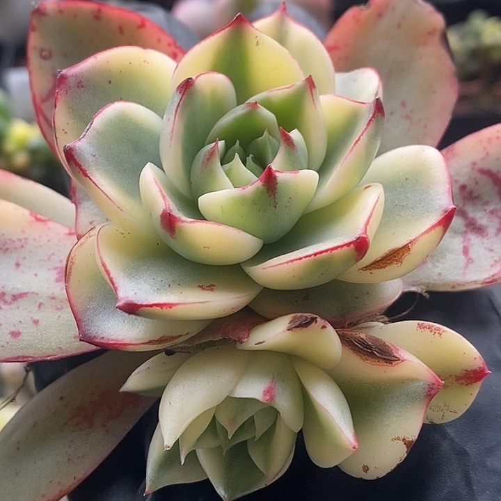 斗牛士锦底座多肉植物