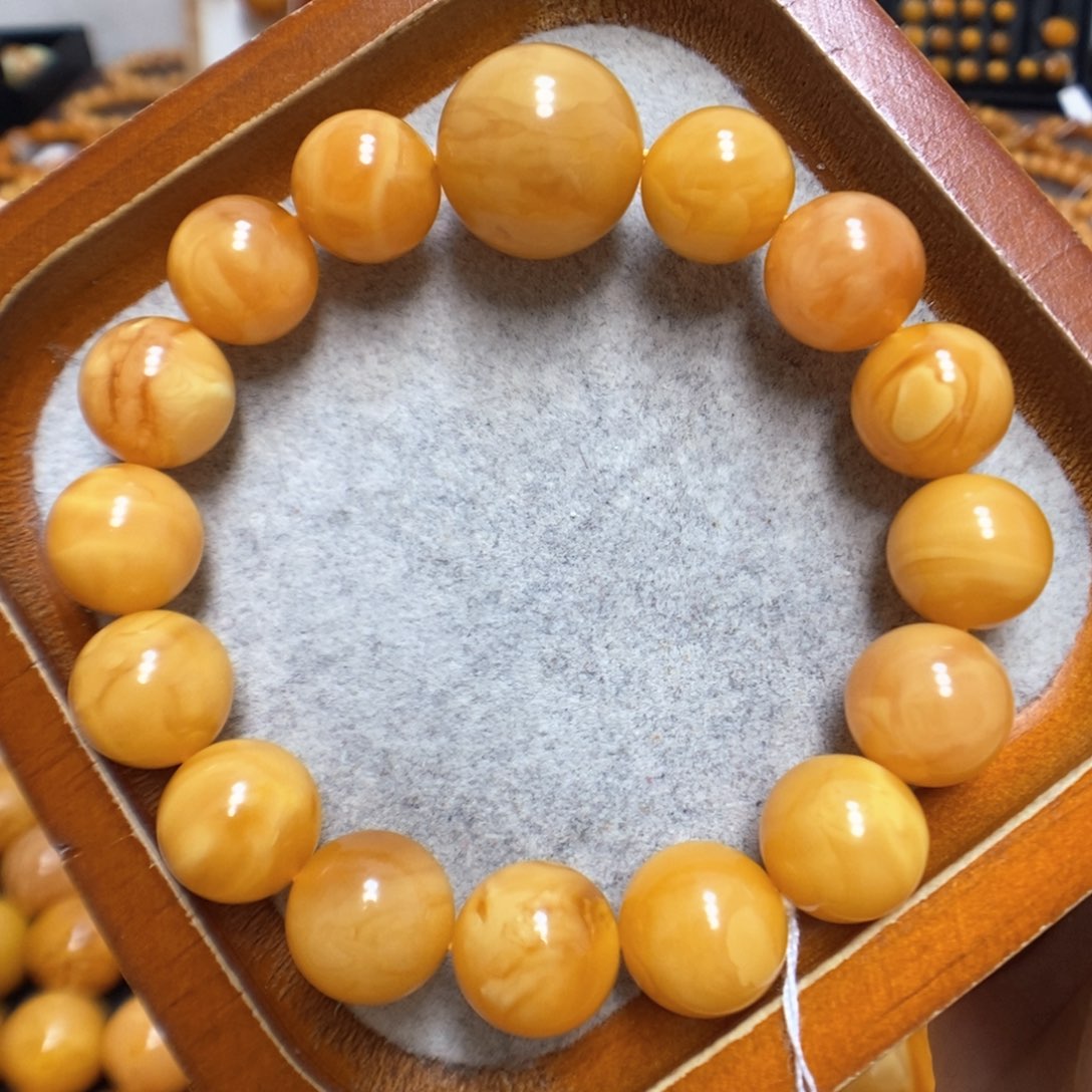 蜜蜡手链未镶嵌蜜蜡