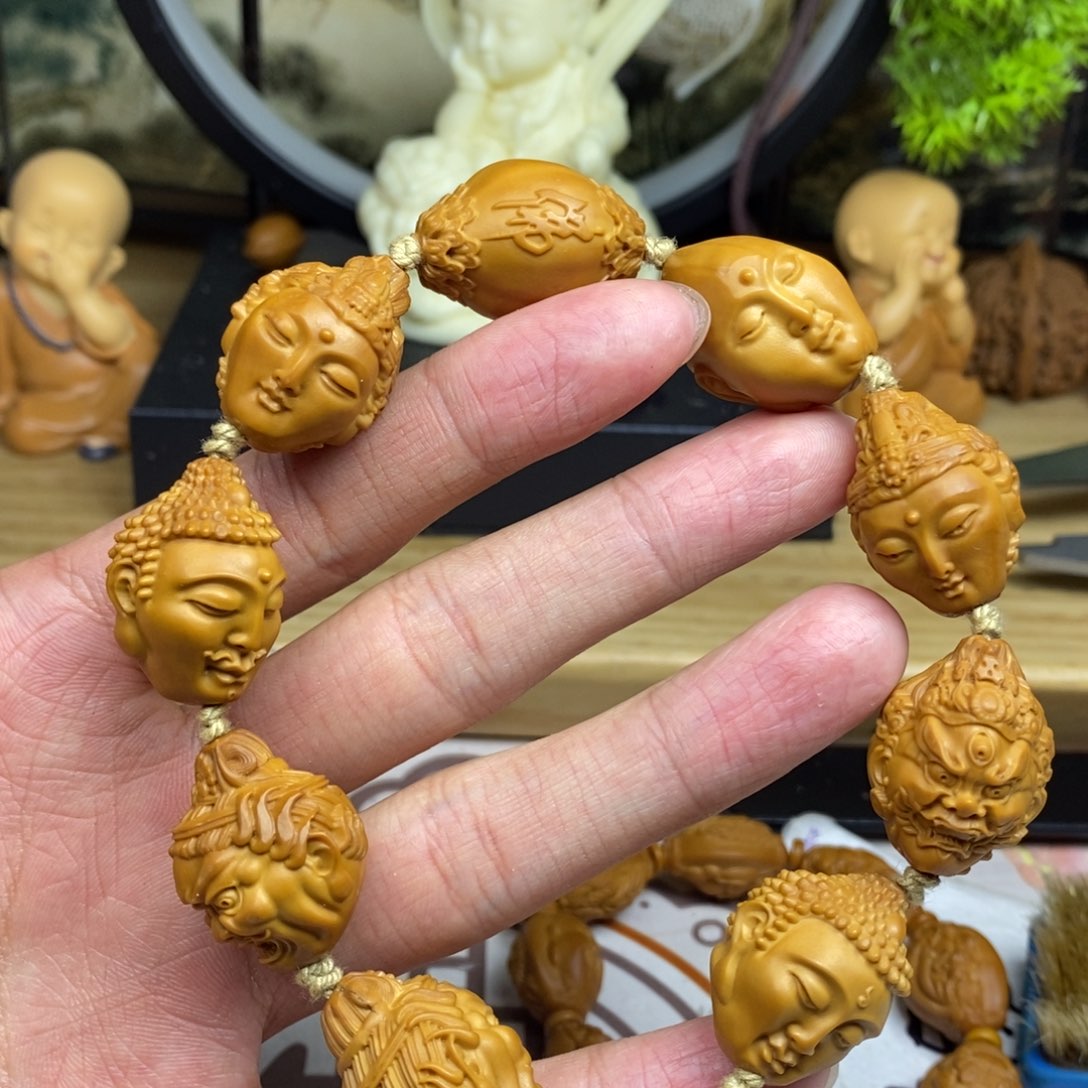 橄榄核手串/手链橄榄核雕工艺手串