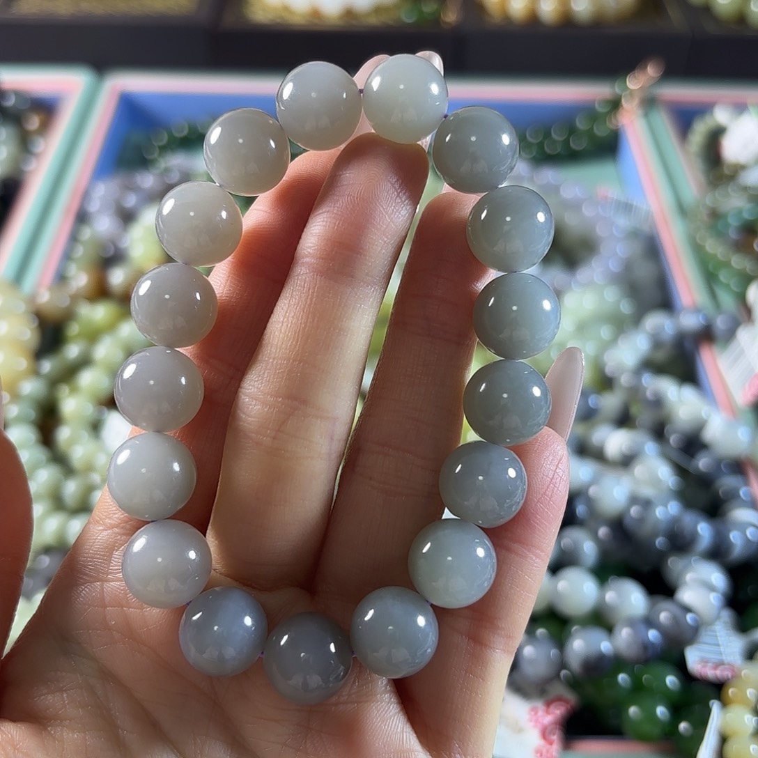 和田玉未镶嵌手链150