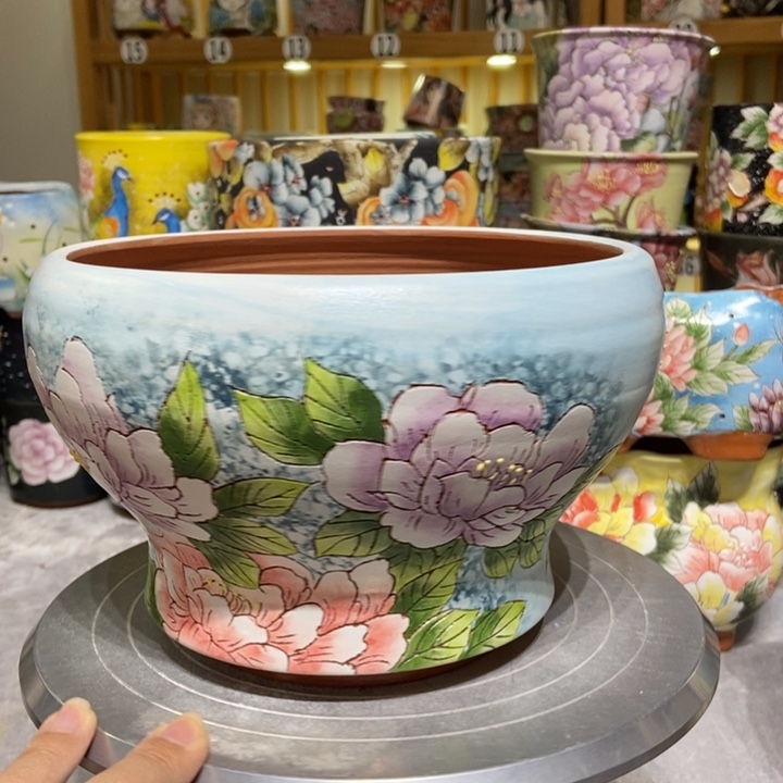 景德镇艺术手绘作品
