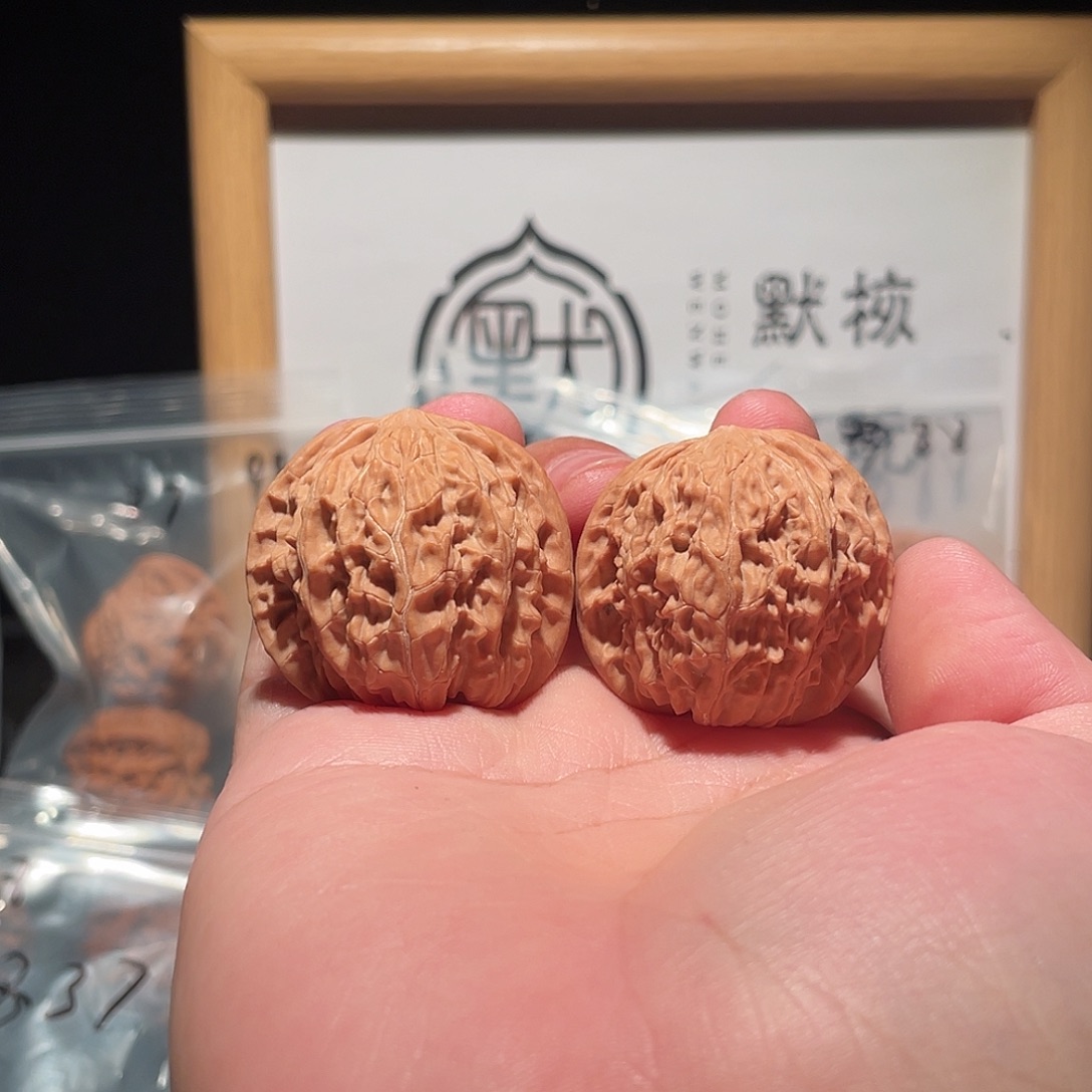 吊坠文玩核桃37全品磨盘