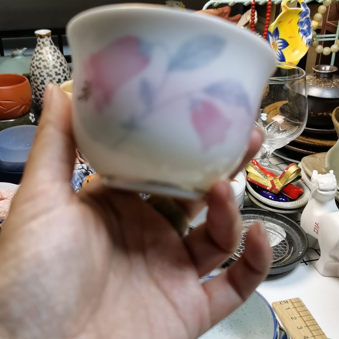 紫砂茶案陶瓷杯子碟子小碗