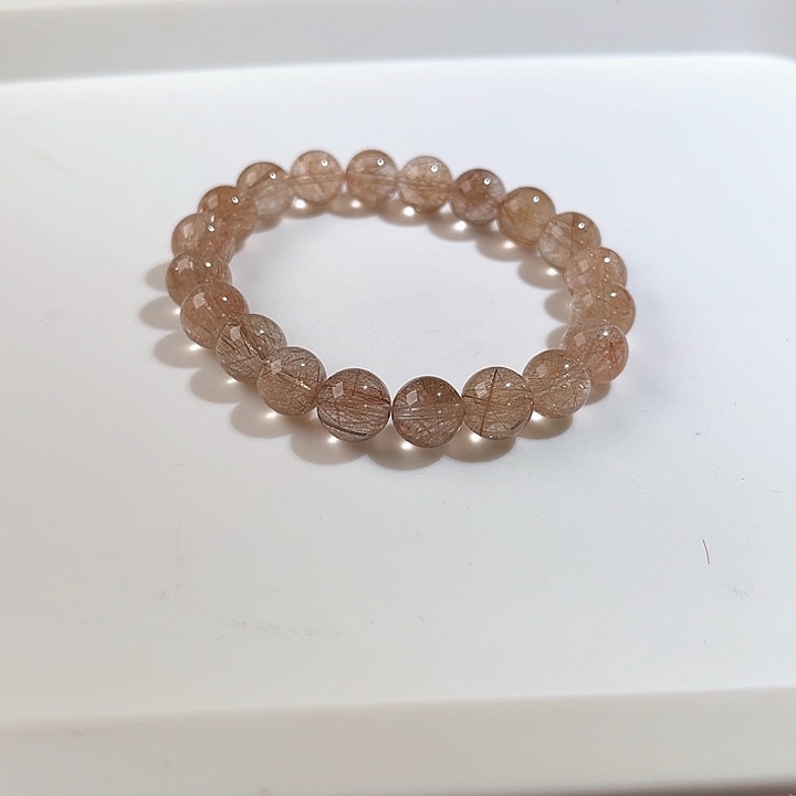 烟晶手链未镶嵌发晶955