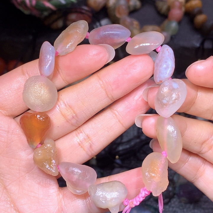 玛瑙/玉髓珠宝半成品未镶嵌