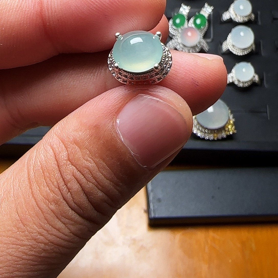 定制翡翠未镶嵌7号