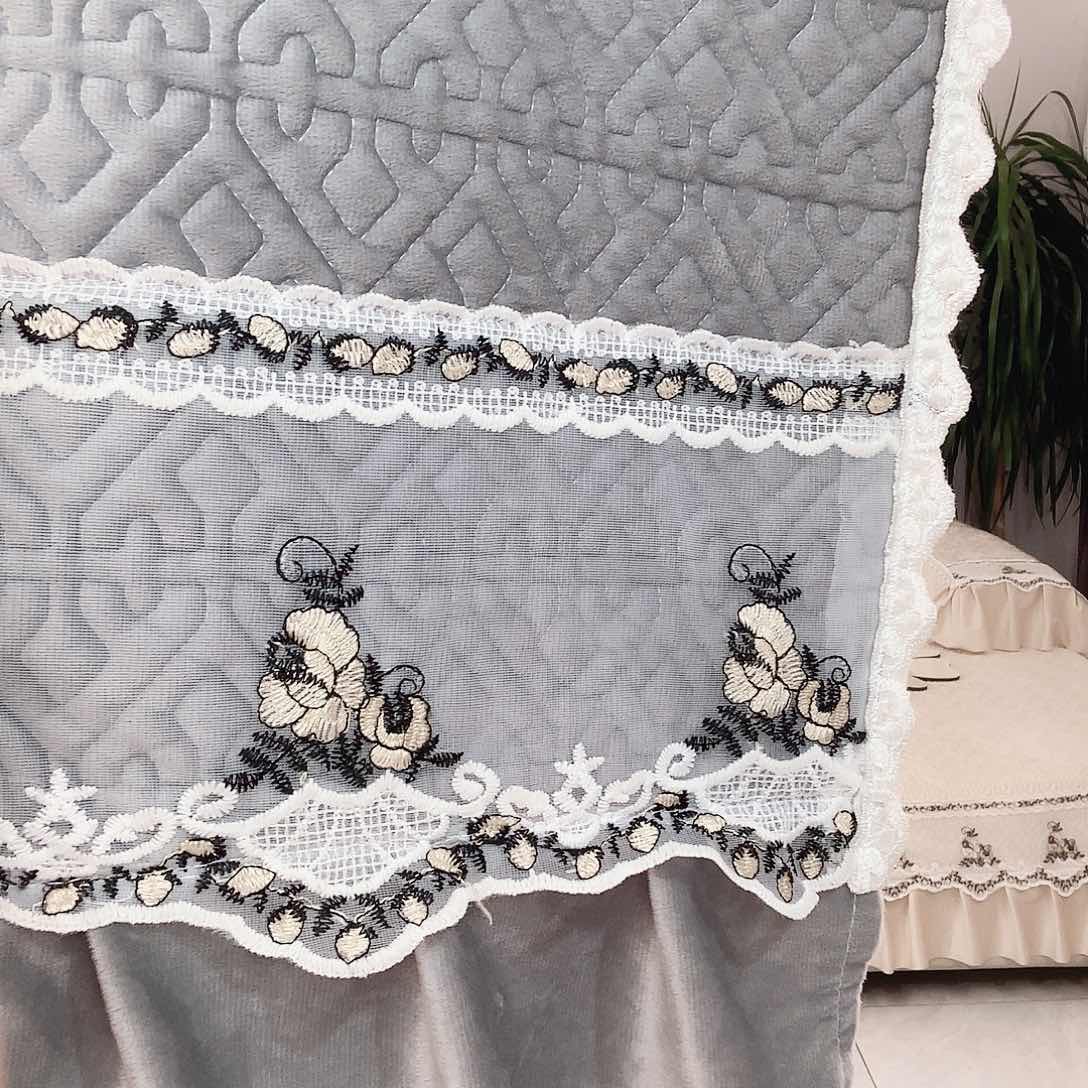 定制脚踏灰色，沙发垫