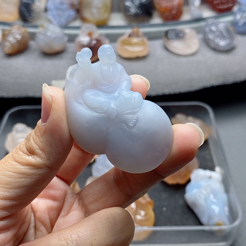 【闪购商品】未镶嵌吊坠定制玛瑙