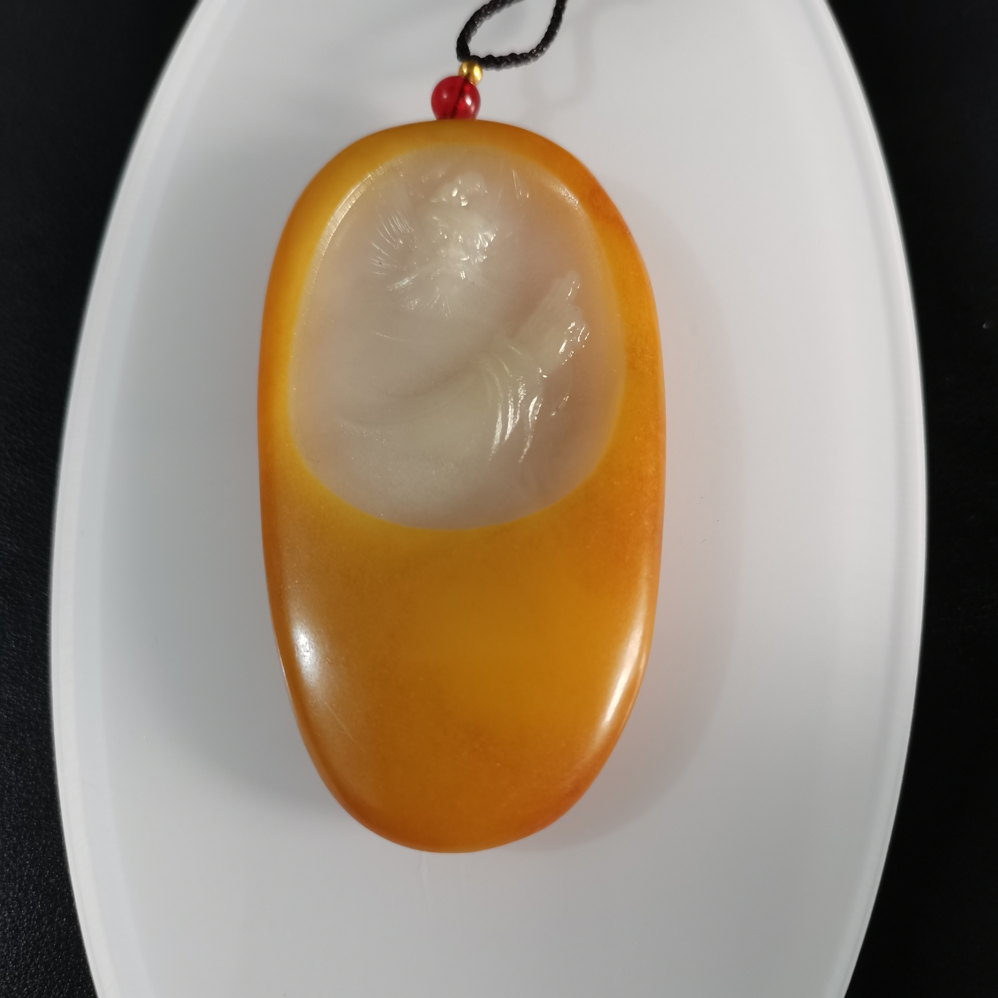 新疆和田玉钟馗伏魔90克