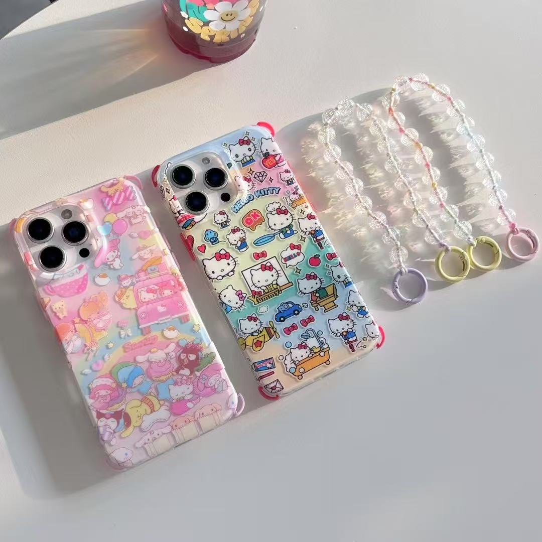 【四角可伸缩】IMD双层磨砂独立按键手机壳适用于iphone16promax/15