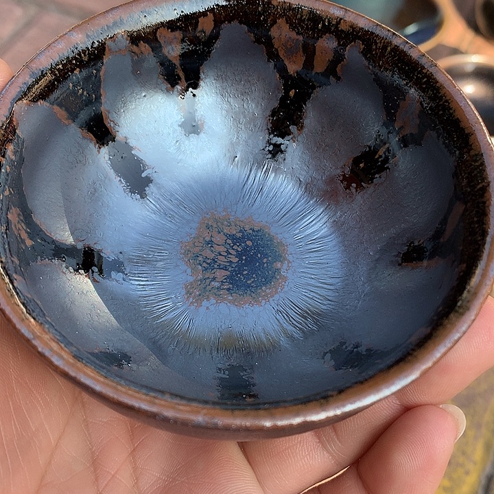 茶盏建窑建盏茶杯