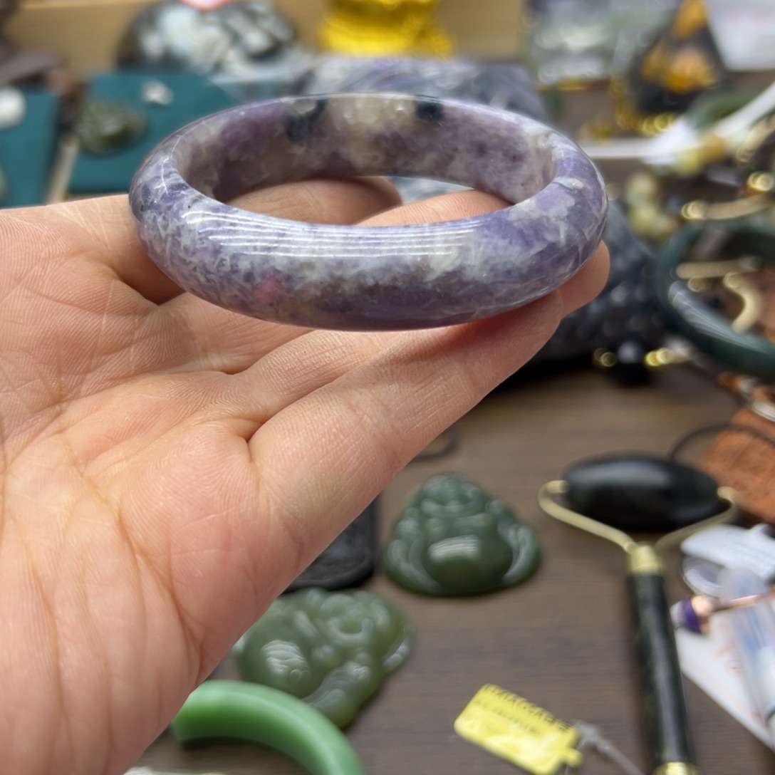 手镯水晶未镶嵌56.2圈围164