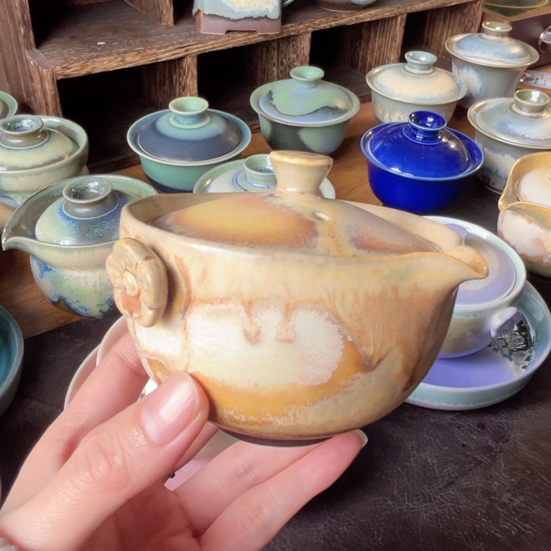 杯青現纯手工艺制作柴烧