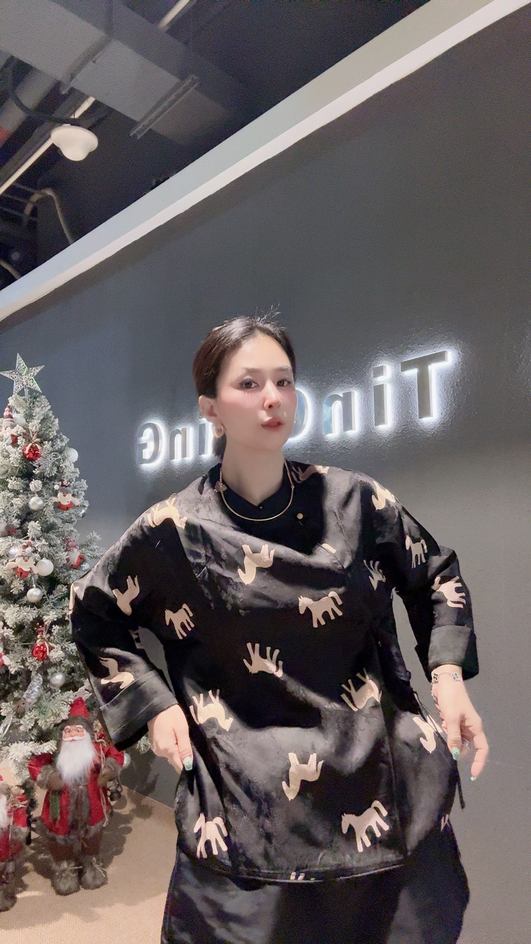 8102：马到成功.新中式国风斜襟薄款民族风上衣常规款