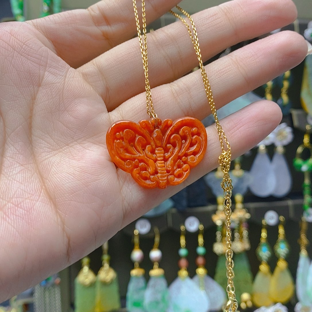 未镶嵌翡翠耳饰翡翠