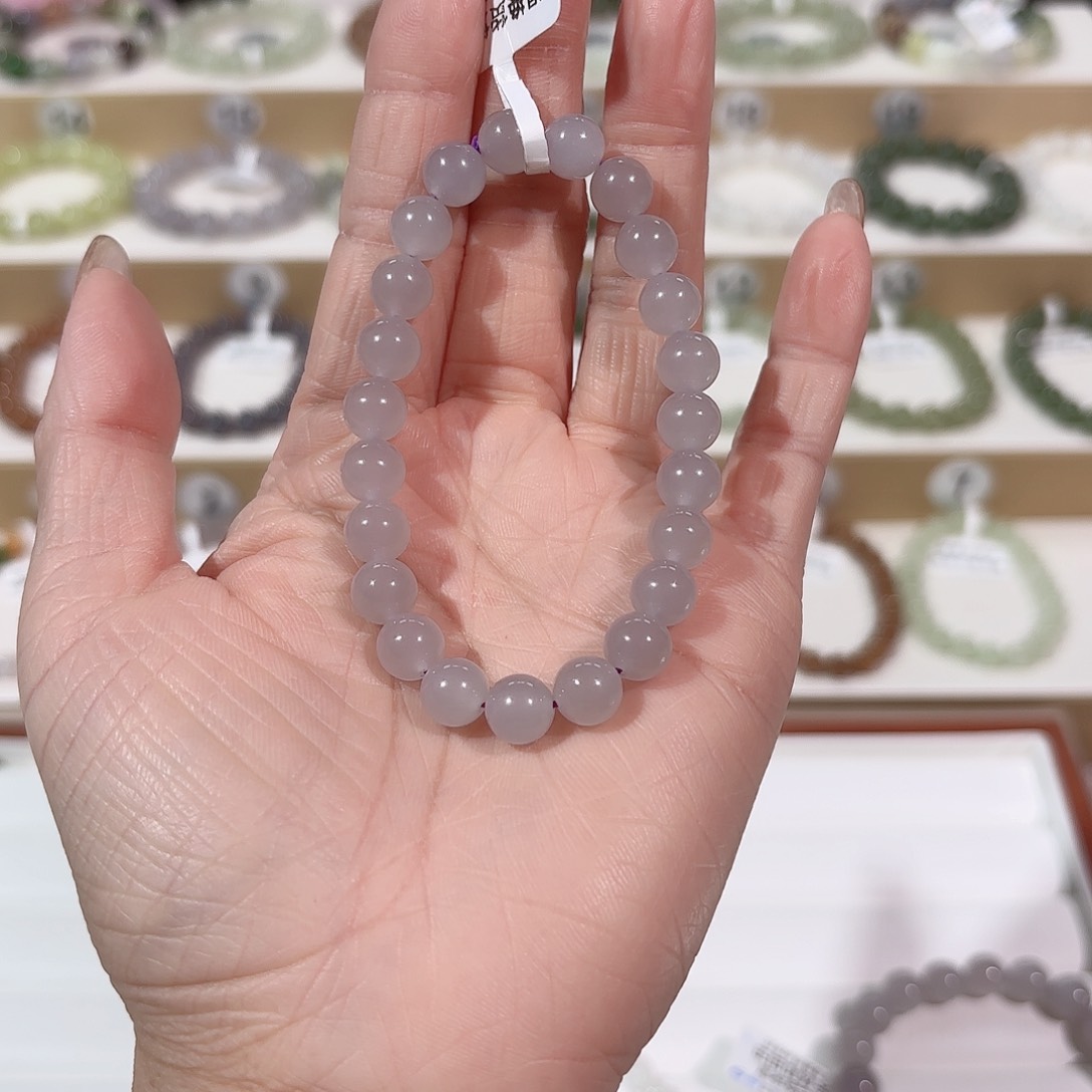 和田玉手链未镶嵌V