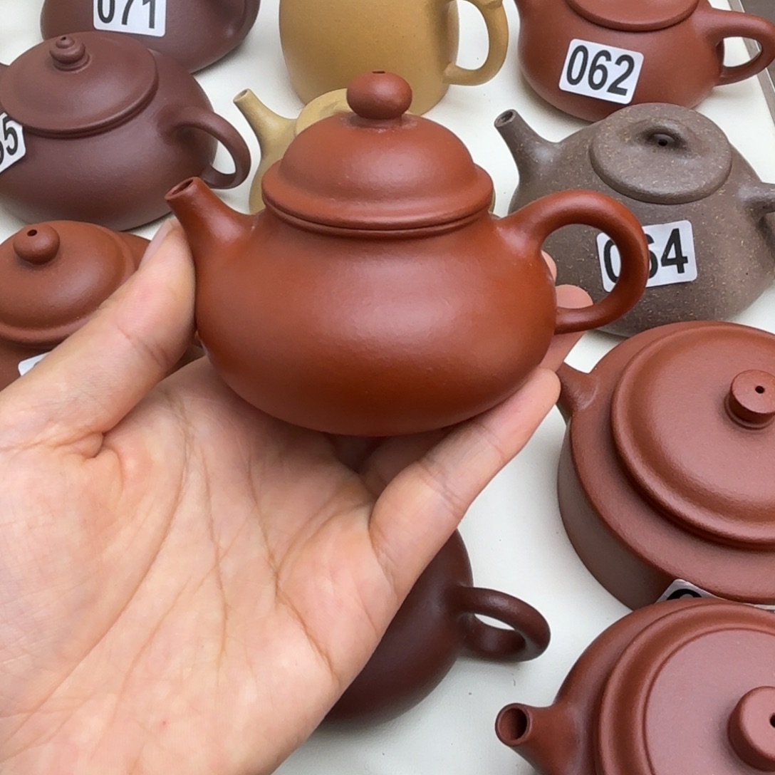 用***0茶壶紫砂朱泥容天100cc瑕疵