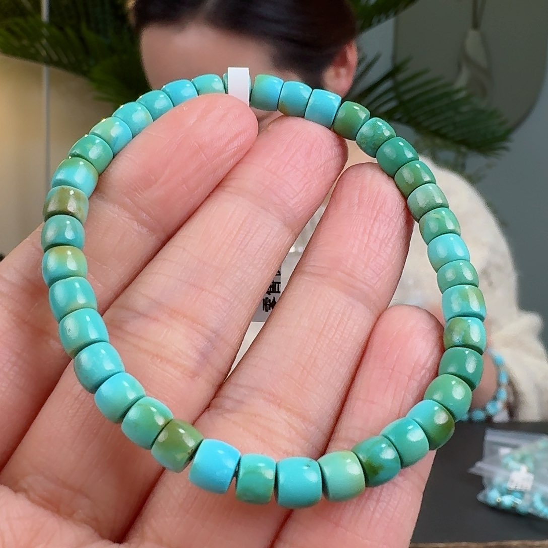 绿松石珠宝奇石未镶嵌Y***0