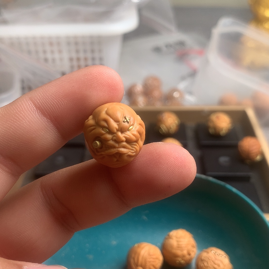 猴头核桃吊坠拽爷烟鬼