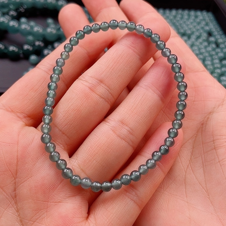 翡翠未镶嵌手链多样性发货自选