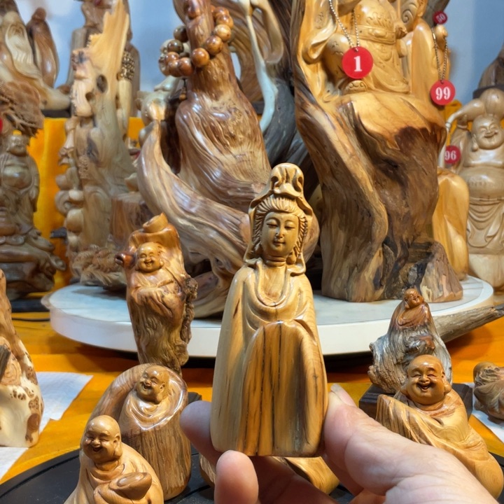 柏木（崖柏）崖柏  观音