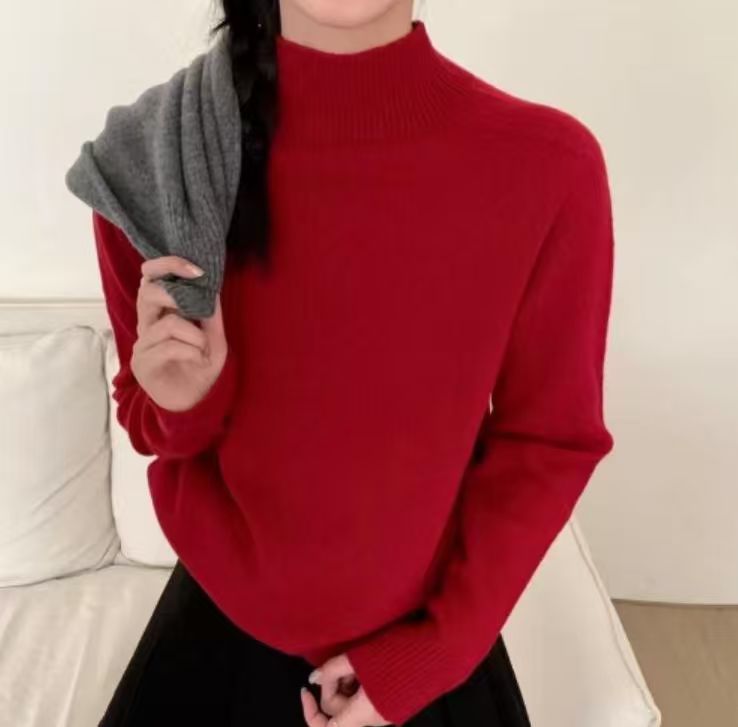  ZH 3-7761新款一线成衣加厚毛衣