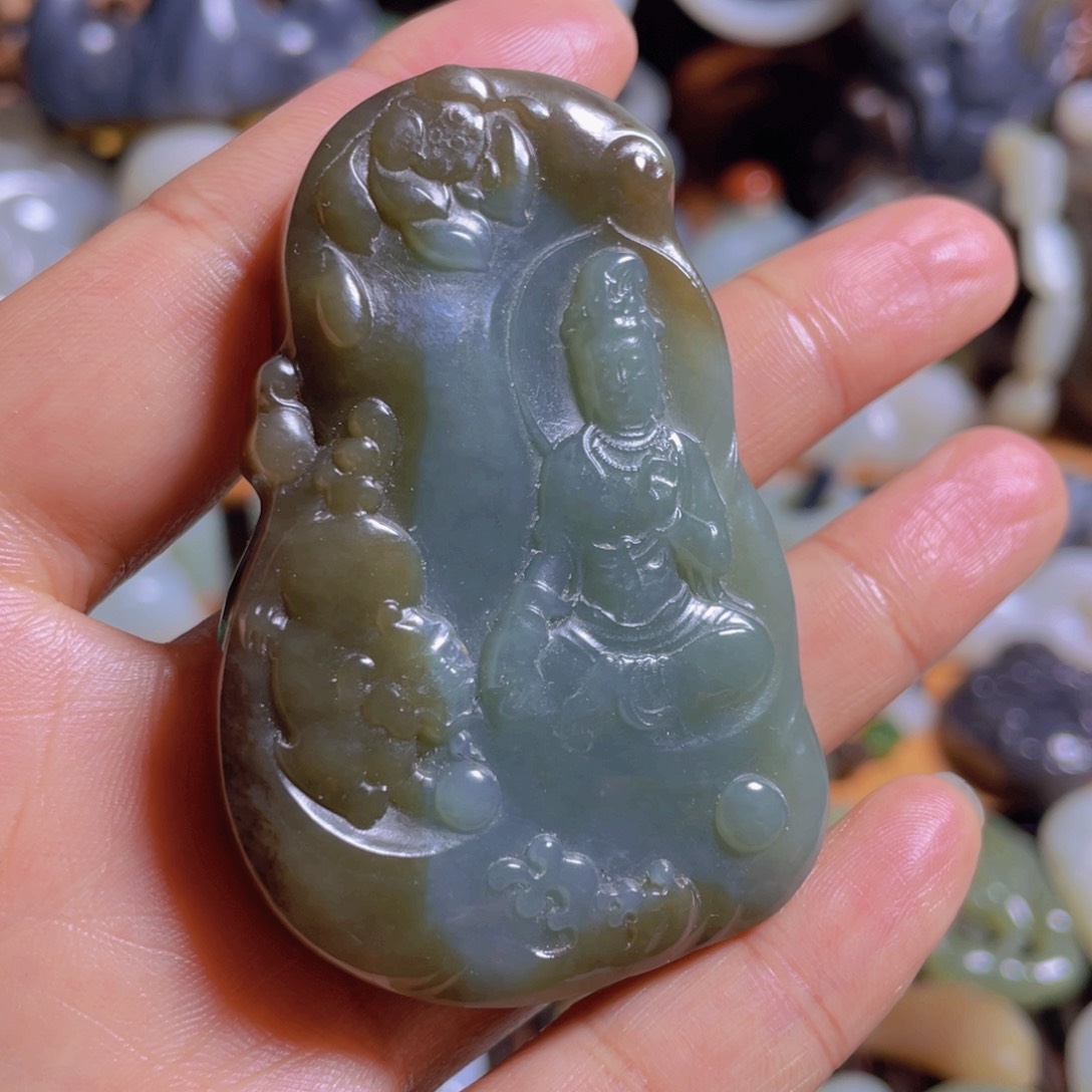 和田玉挂件未镶嵌