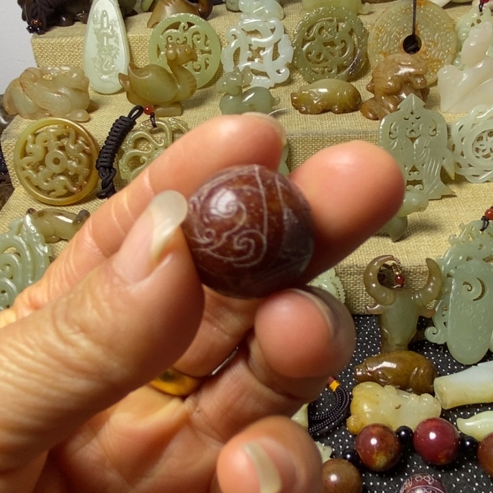 和田玉挂件未镶嵌